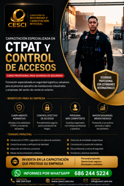 CTPAT Y CONTROL DE ACCESOS